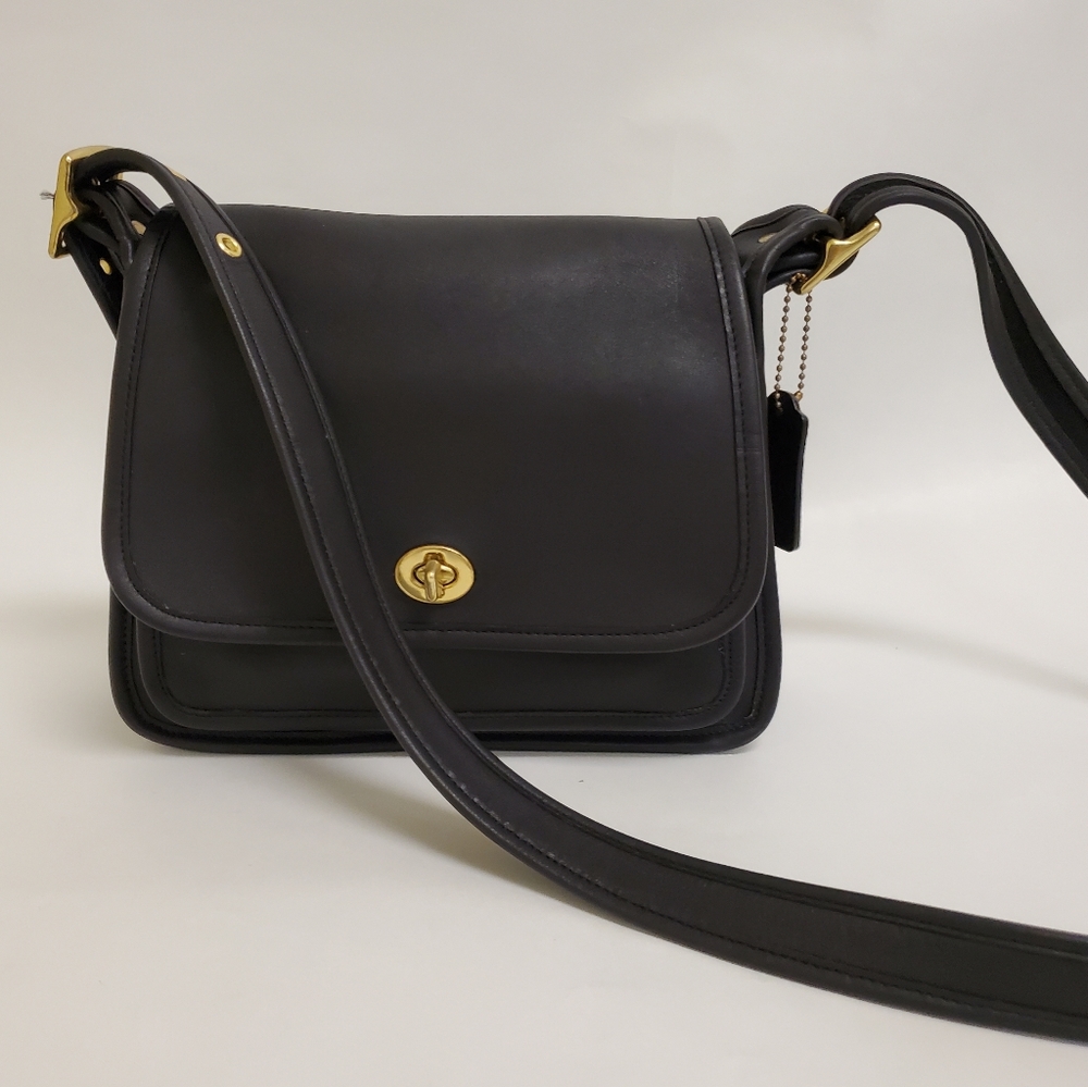 Black Vintage Coach Rambler 9061